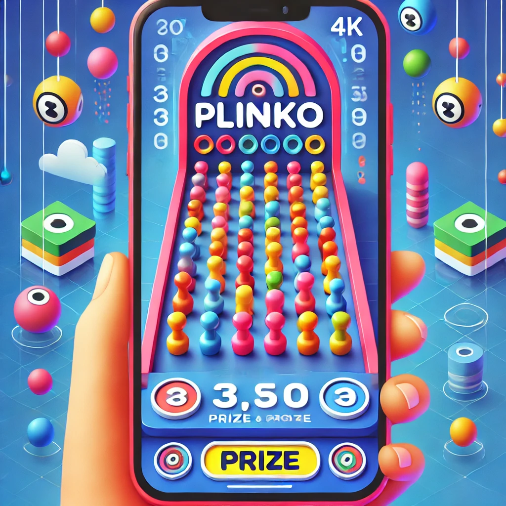 Plinko app á farsíma - prufuútgáfa.